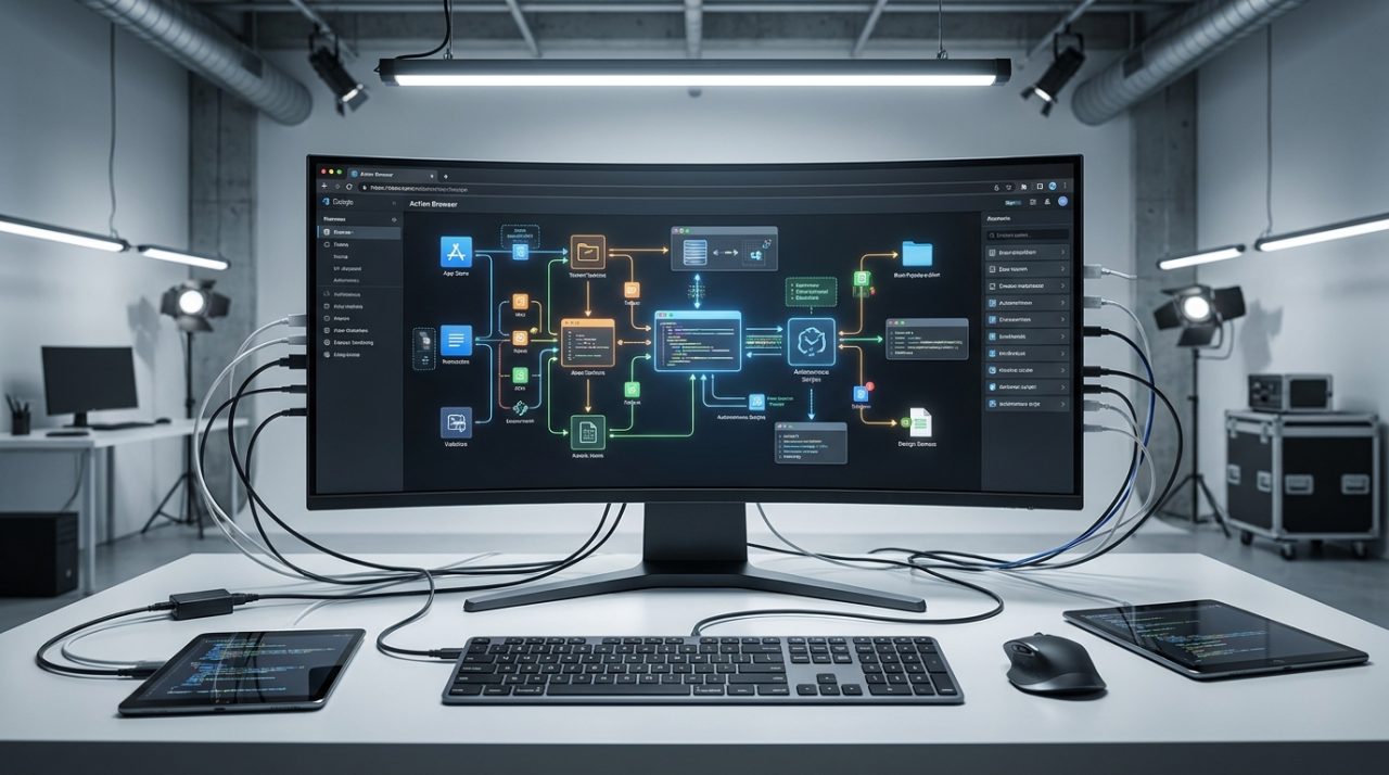O Browser de Ação: Como a Nova Arquitetura de Navegação está Transformando Cliques em Fluxos de Trabalho Autônomos