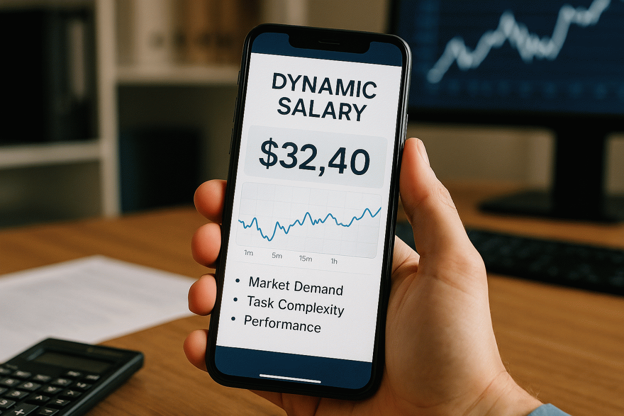 A Bolsa de Valores do Talento: Como o Salário Dinâmico por IA está Transformando o Contracheque em um Ativo de Tempo Real