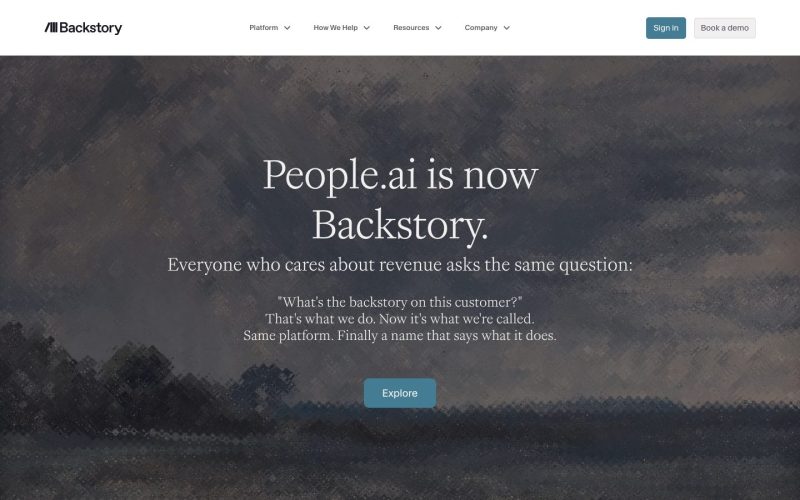 Backstory (People.ai)