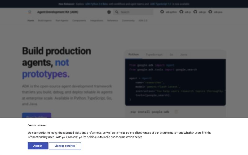 Google Agent Development Kit